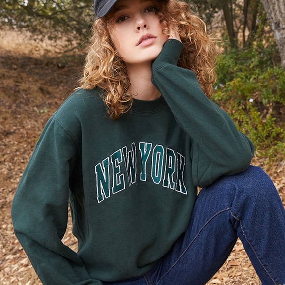 Brandy Melville Sweaters New York Brandy Crewneck Poshmark